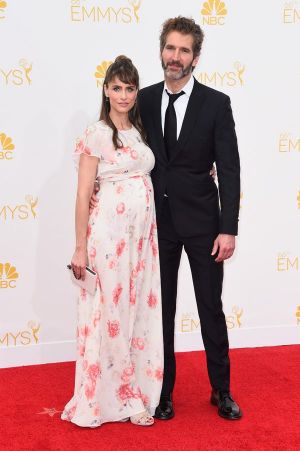Amanda Peet and David Benioff - Emmys 2014 red carpet photos.jpg